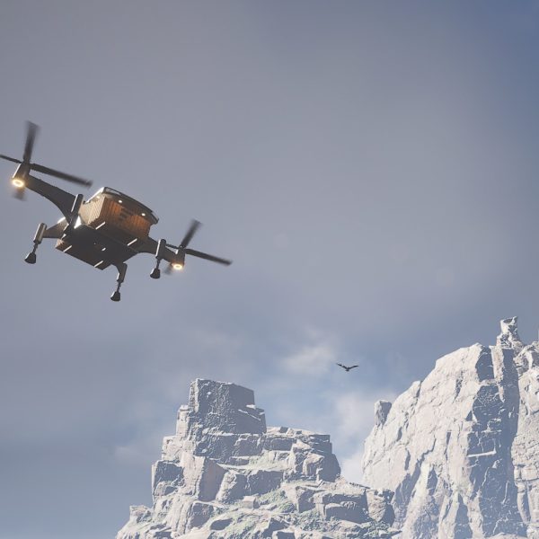 Flargo Heavy-Lift UAV for remote delivery