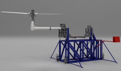 UAV VTOL test bench